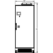 Accusine Pfv+ Filtre Actif Plus Var - 120a - 380/480v - 50/60hz - Ip31 - Armoire