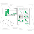 Evlink - lot de 10 badges RFID