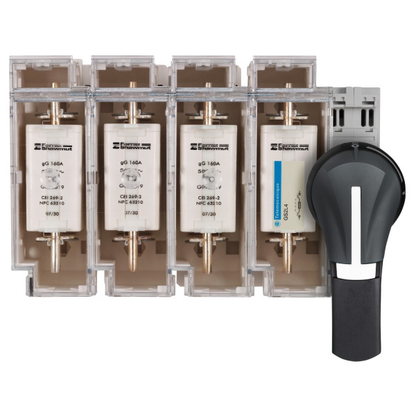 Schneider Electric Poignée externe Front 100..400A Ip65 Noire