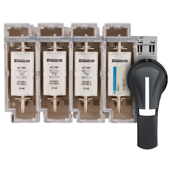 Schneider Electric Poignée externe Front 100..400A Ip65 Noire