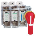 Schneider Electric Poignée externe Front 100..400A Ip65 Rouge