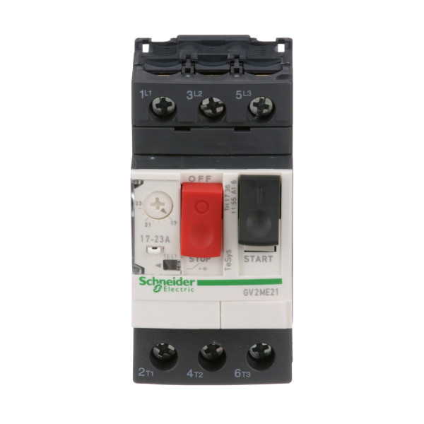 Schneider Electric Disjoncteur Moteur Gv2Me - 17 A 23 A - 3P - 3D - Déclencheur Magnétothermique