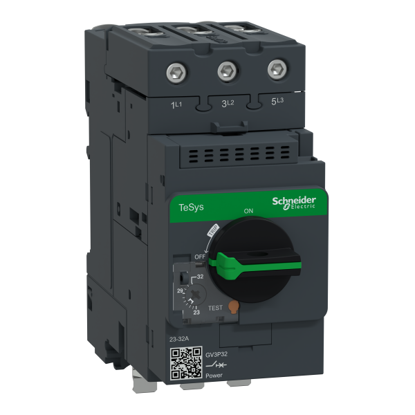Schneider Electric Disjoncteurs Moteurs Gv3 32A avec Un Seul Bornier Everlink