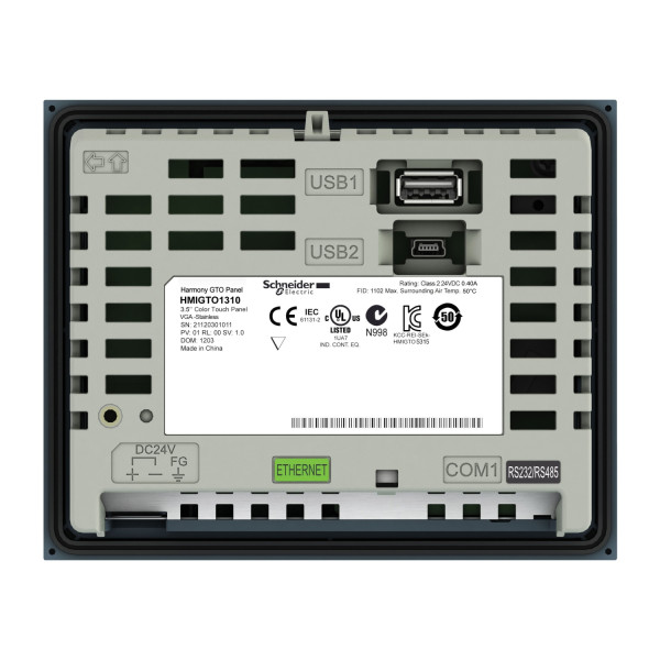 3.5 COLOR TOUCH PANEL QVG