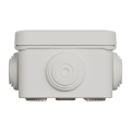 Boîte de dérivation 65x65x45 Schneider Mureva box étanche 4 embouts Blanc polaire IP55