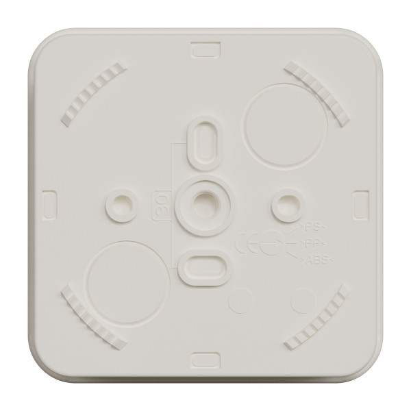 Boîte de Dérivation Blanc Polaire Face Lisse 80x80x45 mm Mureva Box Schneider