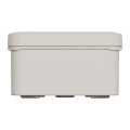 Boîte de Dérivation Blanc Polaire Face Lisse 80x80x45 mm Mureva Box Schneider