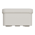 Boîte de Dérivation Blanc Polaire Face Lisse 80x80x45 mm Mureva Box Schneider