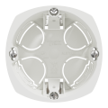 Boîte d'Encastrement 1 Poste Profondeur 40mm Blanche Multifix Schneider Electric - Ø 67 mm