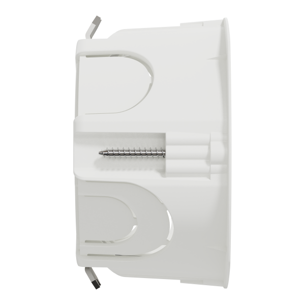 Boîte d'Encastrement 1 Poste Profondeur 40mm Blanche Multifix Schneider Electric - Ø 67 mm