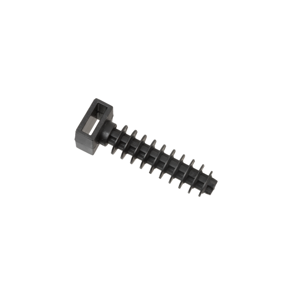 Mureva fix - embase avec cheville pour collier d'installation de largueur 9mm