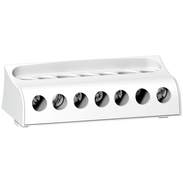 Linergy DS, barrette de neutre 100 A 7 trous pour répartiteur tétra 100 A