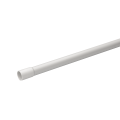 Mureva tube - conduit rigide tulipé pvc gris - ø16mm/2m - au mètre linéaire