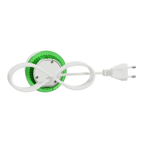 Unica system+ - bloc de prise à encastrer xs - usb a+c - câble 2m - blanc