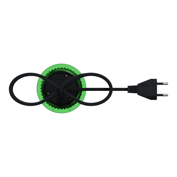 Unica system+ - bloc de prise à encastrer xs - usb a+c - câble 2m - anthracite