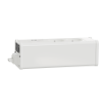 Unica system+ - nourrice précâblée m - 2 prises 2p+t + usb a+c - blanc
