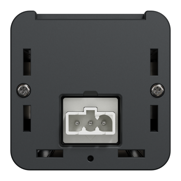 Unica system+ - nourrice précâblée m - 2 prises 2p+t + usb a+c - anthracite