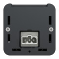 Unica system+ - nourrice précâblée m - 4 prises 2p+t + usb a+c - anthracite