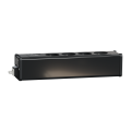 Unica system+ - nourrice précâblée m - 4 prises 2p+t + usb a+c - anthracite