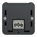 Unica system+ - nourrice précâblée m - 4 prises 2p+t + usb a+c - anthracite