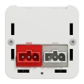 Unica system+ - nourrice précâblée m - 2x 2p+t + 2x 2p+t rouge +usb a+c - blc