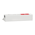 Unica system+ - nourrice précâblée m - 2x 2p+t + 2x 2p+t rouge +usb a+c - blc