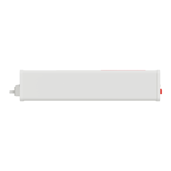 Unica system+ - nourrice précâblée m - 2x 2p+t + 2x 2p+t rouge +usb a+c - blc