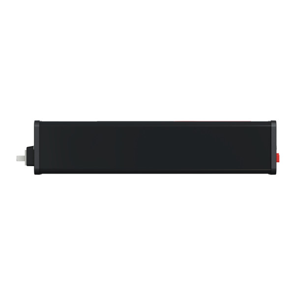 Unica system+ - nourrice précâblée m - 2x 2p+t + 2x 2p+t rouge +usb a+c - anth