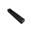 Unica system+ - nourrice précâblée m - 4x 2p+t + usb a+c +vdi 4 mod - anthra
