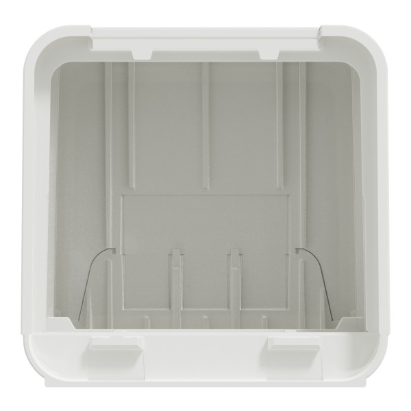 Unica system+ - fixation/finition embout pour nourrice m - à vis - blc
