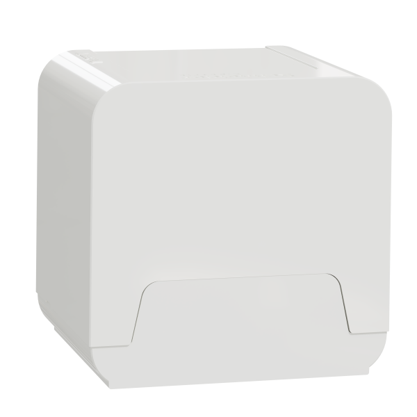 Unica system+ - fixation/finition embout pour nourrice m - à vis - blc
