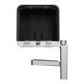 Unica system+ - fixation/finition embout pour nourrice m - à serrage - anthra