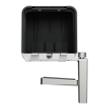 Unica system+ - fixation/finition embout pour nourrice m - à serrage - anthra