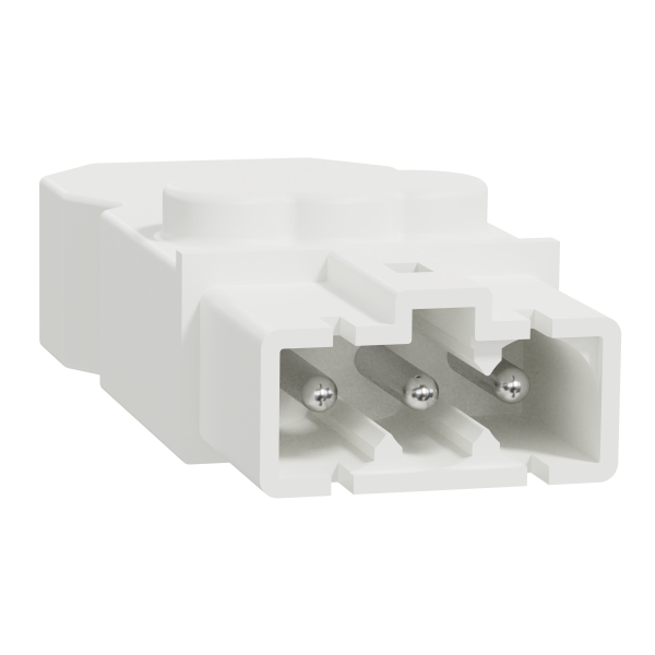 Unica system+ - connecteur mini wieland gst15i3s mâle droit - lot de 5