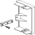 Schneider Electric Optiline 45 - Goulotte Aluminium - 75 X 55 Mm - Embouts