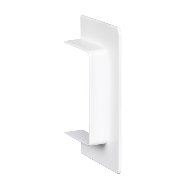 OptiLine 45 goulotte pvc blanc polaire 95 x 55 mm - joint de traversée de paroi