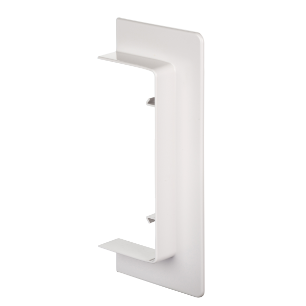 OptiLine 45 goulotte pvc blanc polaire 140 x 55 mm - joint de traversée de paroi
