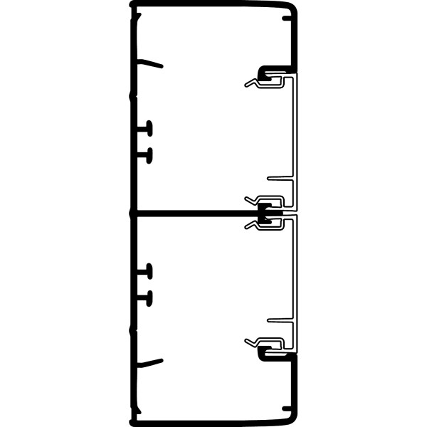 Schneider Electric Optiline 45 - Goulotte Aluminium - 140 X 55 Mm - 3 X 2 M