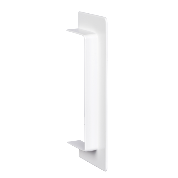 OptiLine 45 goulotte pvc blanc polaire 165 x 55 mm - joint de traversée de paroi