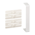 OptiLine 45 goulotte pvc blanc polaire 165 x 55 mm - joint de fond