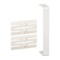 OptiLine 45 goulotte pvc blanc polaire 185 x 55 mm - joint de fond