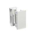 Clip de verrouillage Schneider pour goulotte Optiline 45 blanc polaire
