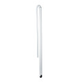 Optiline 45, Colonne Mobile Aluminium Laqué Blanc Polaire 1 Face 2,15 M