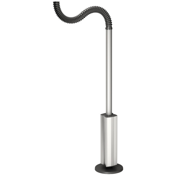 OptiLine 45, colonne mobile aluminium 4 faces 2,15 m