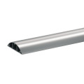 Passage de plancher 75x18mm Schneider OptiLine45 3 compartiments aluminium avec couvercle 2m