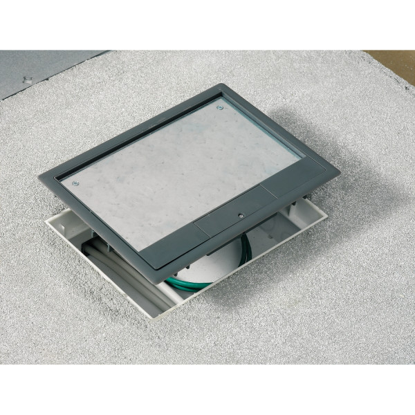 Schneider Electric Optiline 45 - Trappe Passage Câbles En Plancher Tech. & Dalle Bét 33X199X276 Mm - Schneider Electric - ISM50530