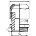 Presse-Etoupe IP68 ISO M16 Spacial SBM Schneide