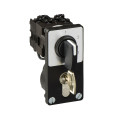 Schneider Electric Sélecteur Grad 3Pos 2Poles M An. Noire