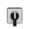 Schneider Electric Tête de Manoeuvre 45 X 45 Mm Métallisé Crosse Noire Marquage à Graver