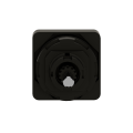 Schneider Electric Tête de Manoeuvre 45 X 45 Mm Métallisé Crosse Noire Marquage à Graver